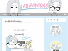 Tablet Screenshot of lasrayadas.com